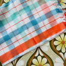 Large Linen UNUSED Vintage Tea Towel