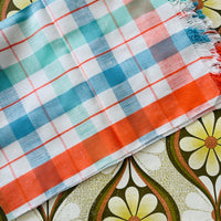 Large Linen UNUSED Vintage Tea Towel