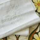 Stunning Vintage Linen Pillow Cases PAIR