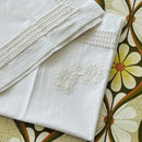 Stunning Vintage Linen Pillow Cases PAIR Retro