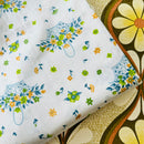 Sweet UNUSED Cotton Vintage Flat Sheet