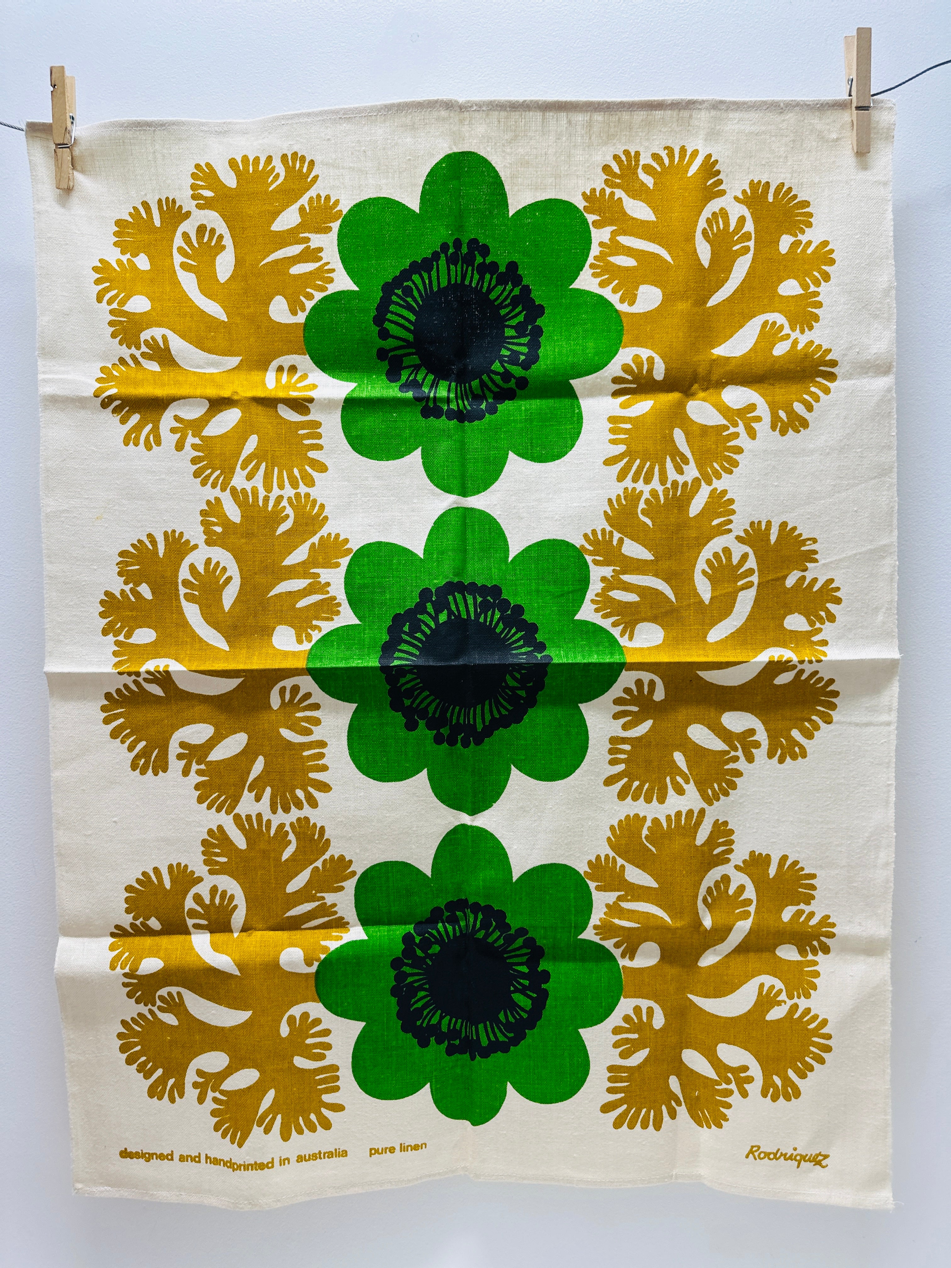 New RETRO Rodriquez Tea Towel