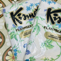 RETRO Cotton Vintage Sheets PAIR # 2