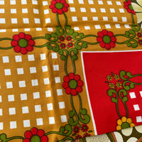 CRISP Bright Unwashed Table Cloth COTTON