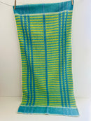 Pair of Vintage Diamond TARA Cotton Bath Towels