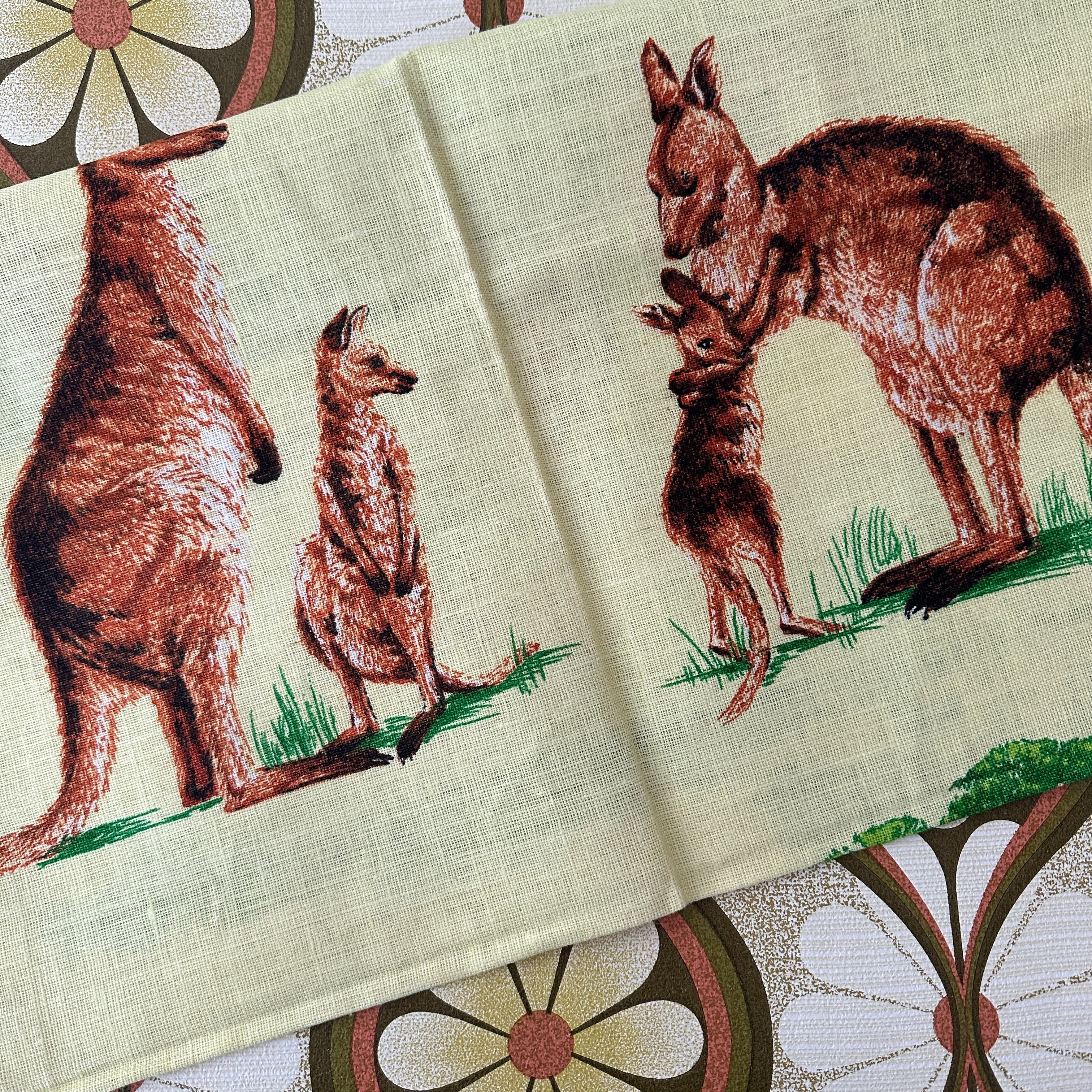 KRYAL Castle Ballarat VICTORIA Vintage Tea Towel