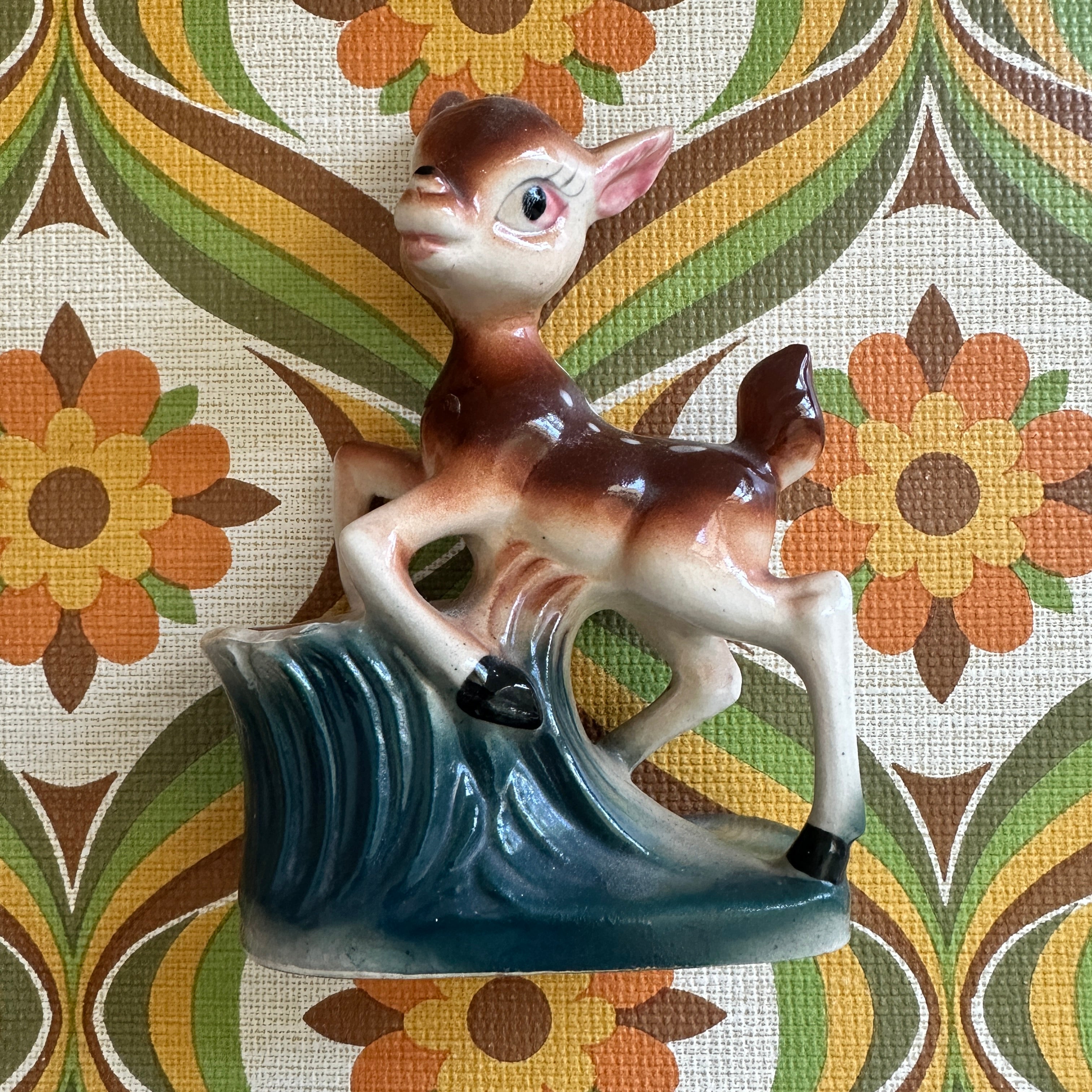 Retro JAPAN Bambi Vase