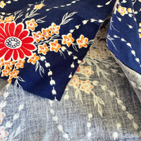 140cms Cute Vintage Cotton Fabric Remnant