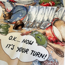 Linen Cotton Vintage Unused Tea Towel Kerang District Hospital