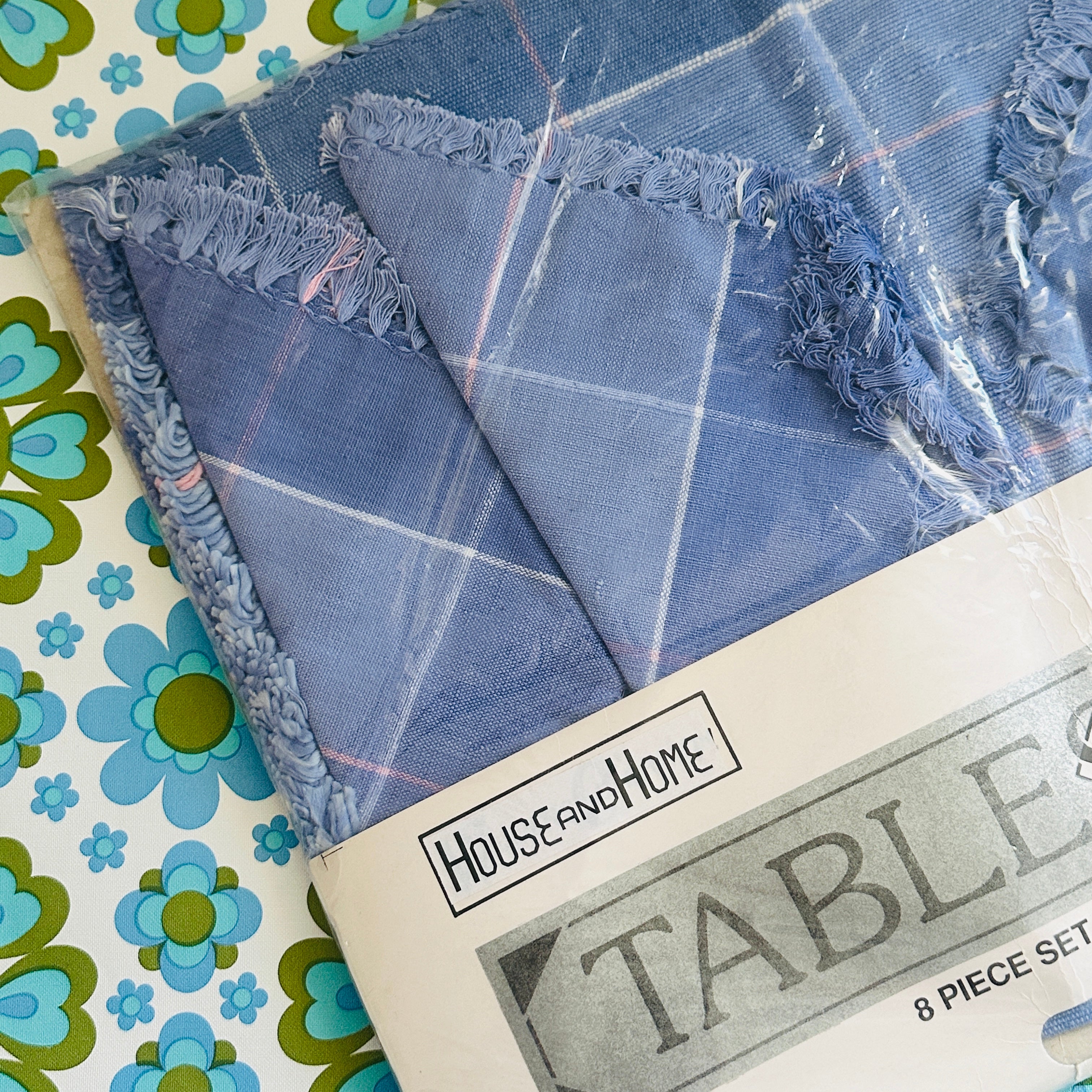 RETRO Napkin Placemat Set