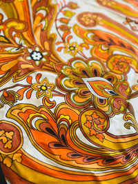 110cms Mid Century Curtain Remnant Cotton SONATA