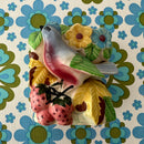 Vintage Wall Bird VASE Beautiful Kitsch