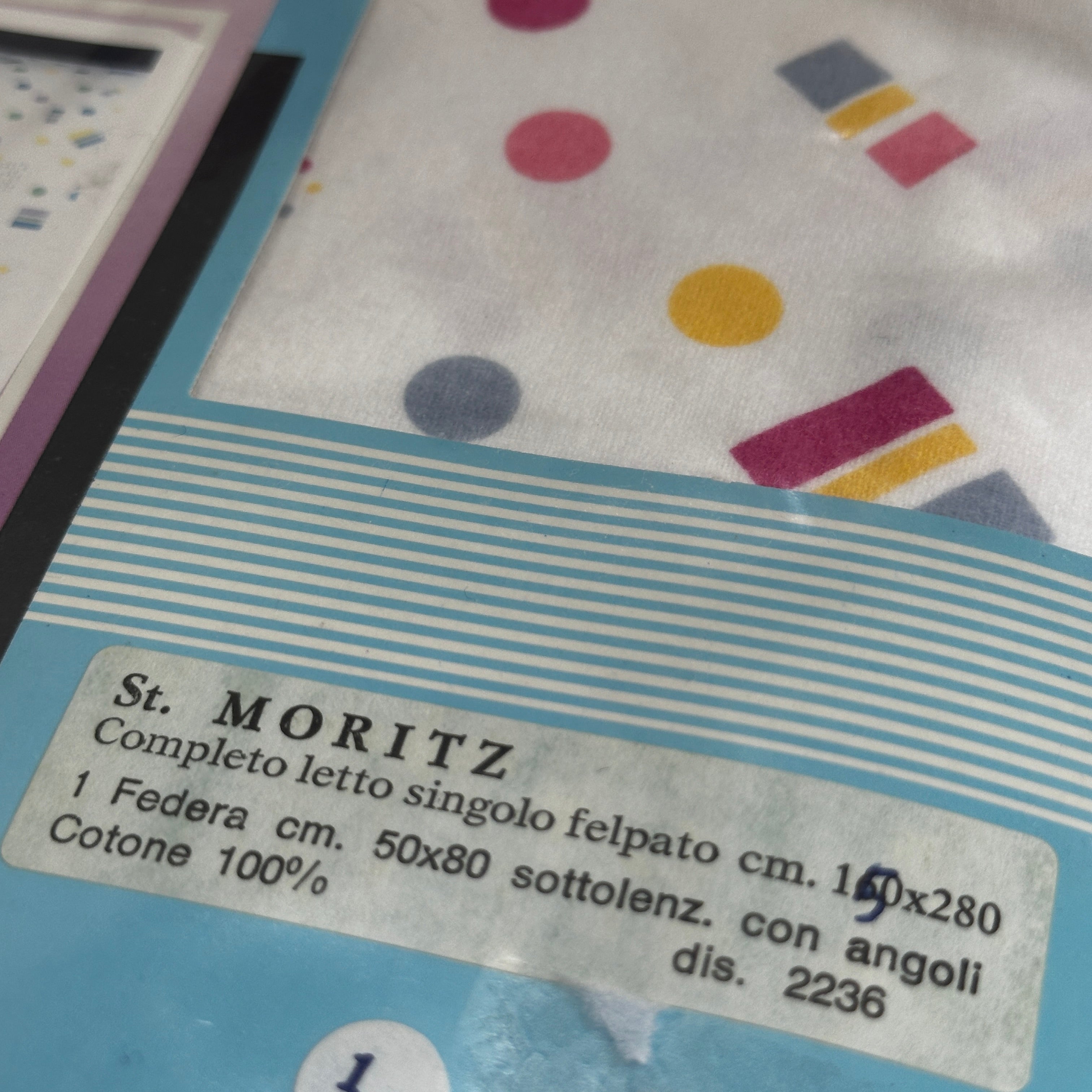 Vintage Sheet Set Saint Moritz Cotton