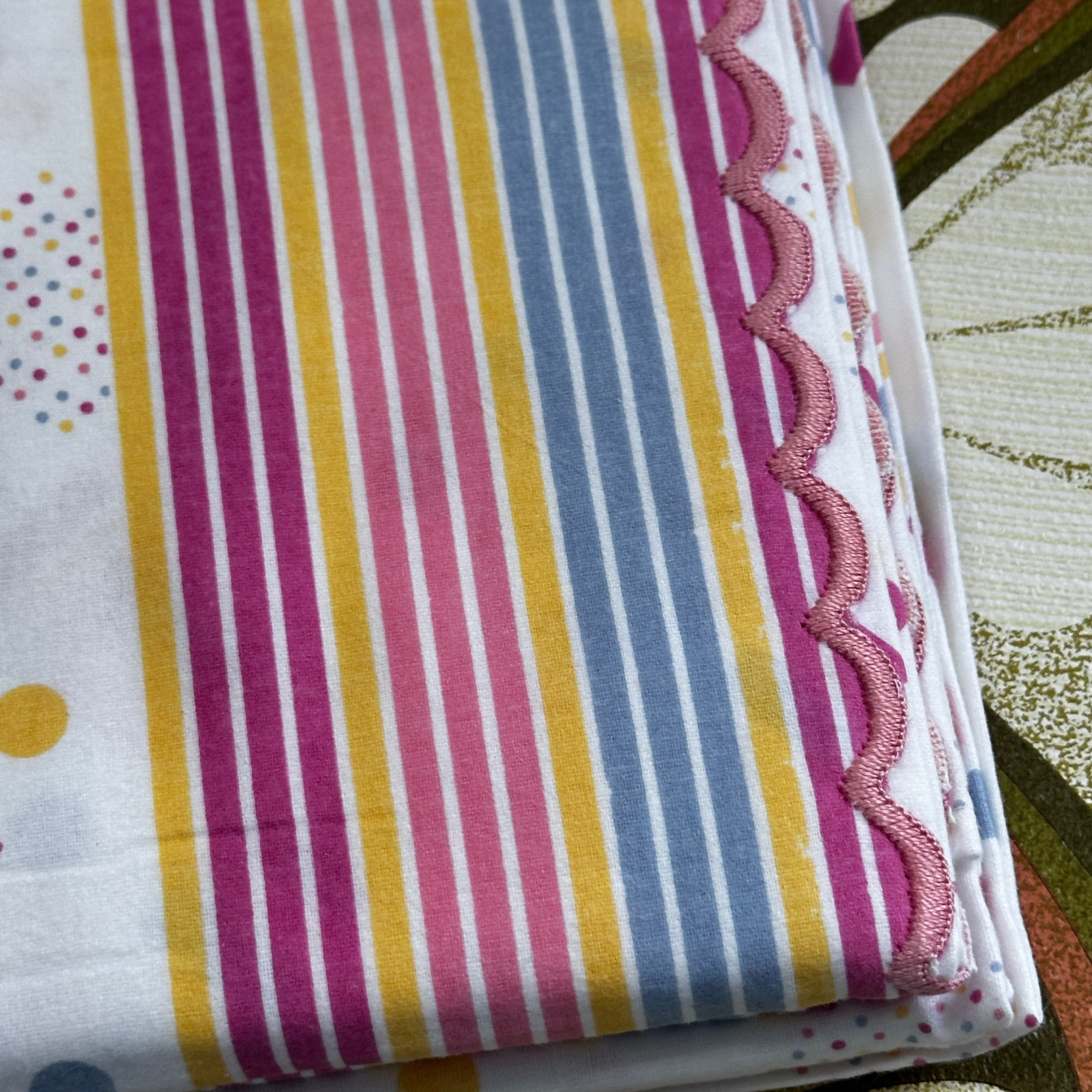 Vintage Sheet Set Saint Moritz Cotton