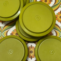 DEEP Vintage Retro Green Tupperware ONE