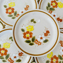 Retro Floral JAPAN Oven to Table Large Plate