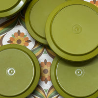 DEEP Vintage Retro Green Tupperware ONE