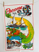 BROOME WA Tea Towel UNUSED