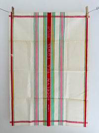Stunning Rocklyn Irish Vintage LINEN Tea Towel UNUSED