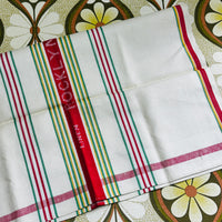 Stunning Rocklyn Irish Vintage LINEN Tea Towel UNUSED