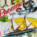 BROOME WA Tea Towel UNUSED