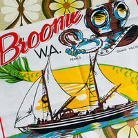BROOME WA Tea Towel UNUSED