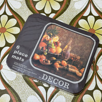 RETRO Unused Decor Placemats