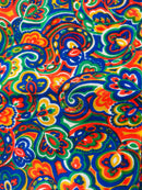 360cms FAB Vintage Bright Floral Fabric