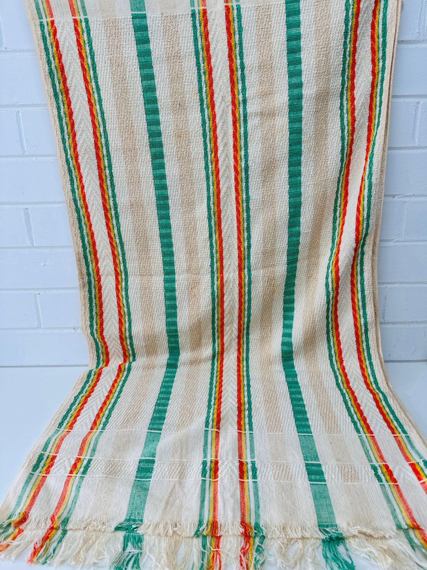 PAIR of Vintage bath Towels