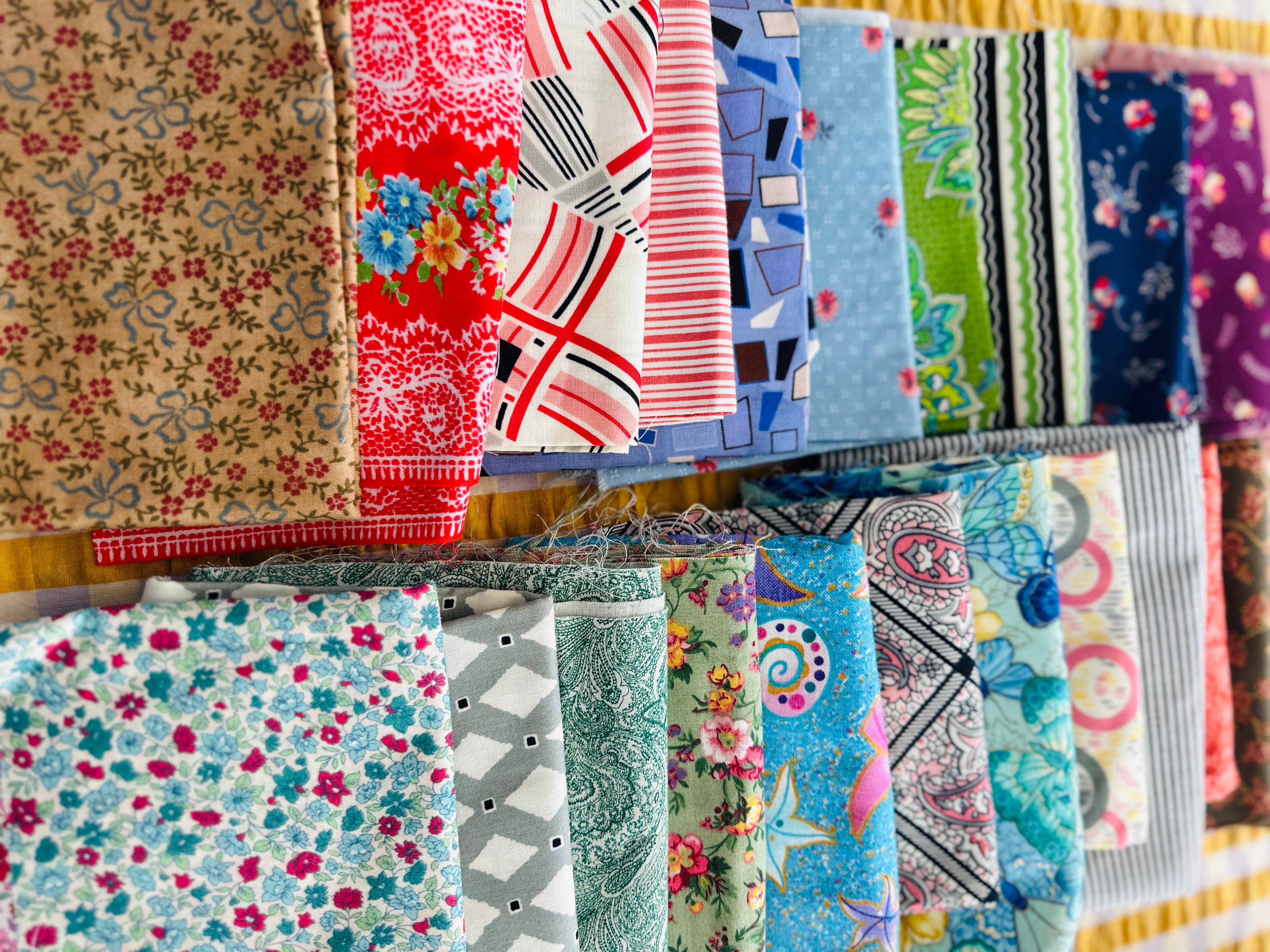 HUGE Lot of MODERN Cotton Fabrics