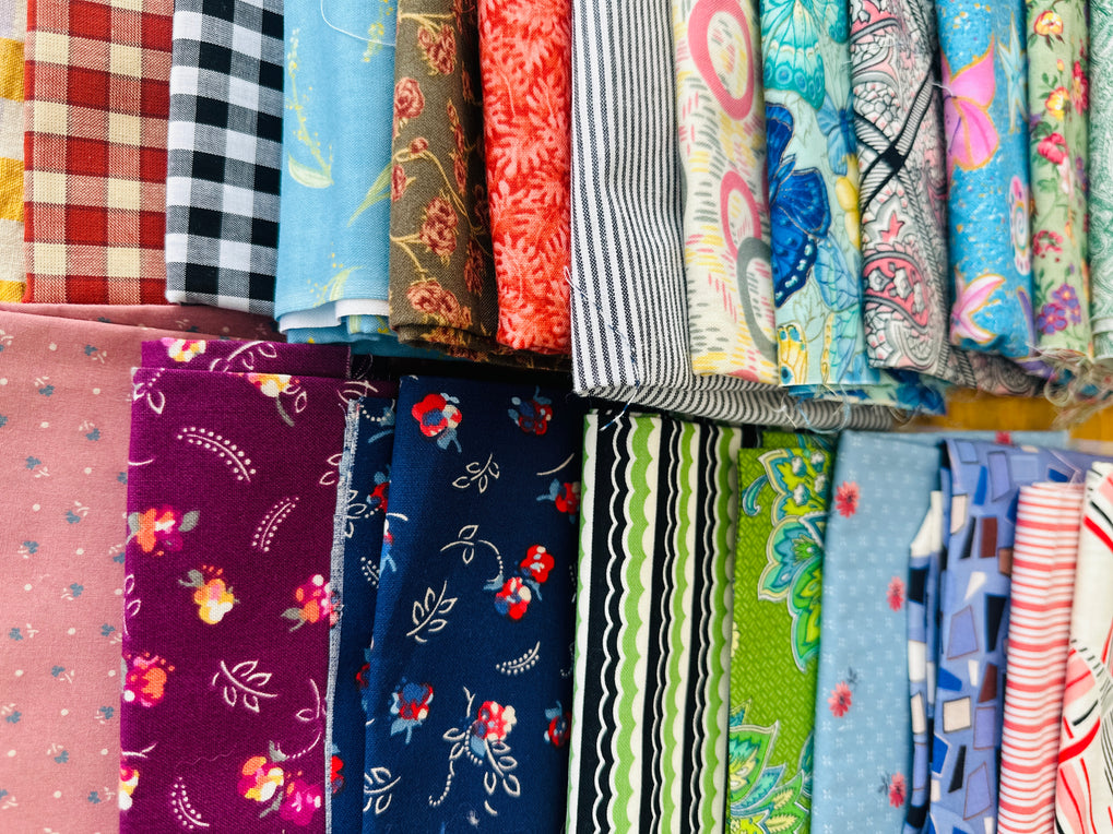 HUGE Lot of MODERN Cotton Fabrics