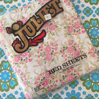 251cms Juliet Sheet Cotton Fabric Vintage Floral