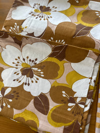 Fab Vintage Cotton Sheet NEW Retro