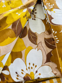 Fab Vintage Cotton Sheet NEW Retro