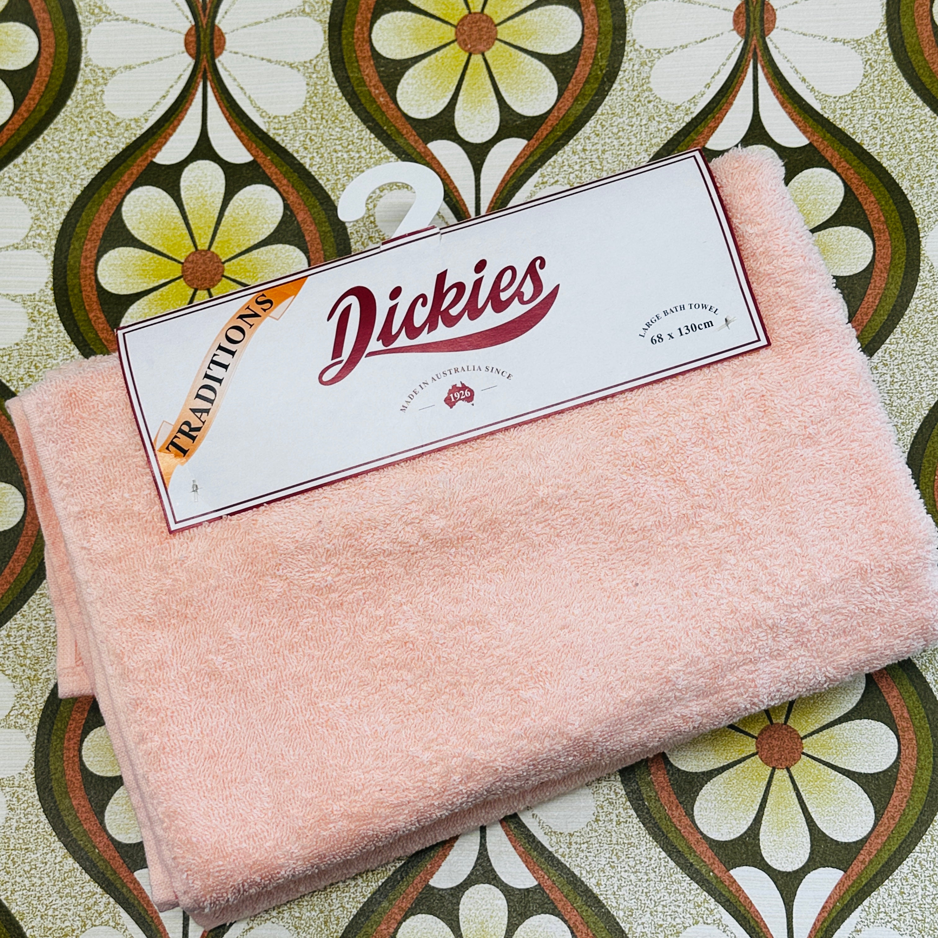 RETRO Vintage Unused DICKIES Pair Towels