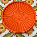 Large RETRO Tupperware Container Orange