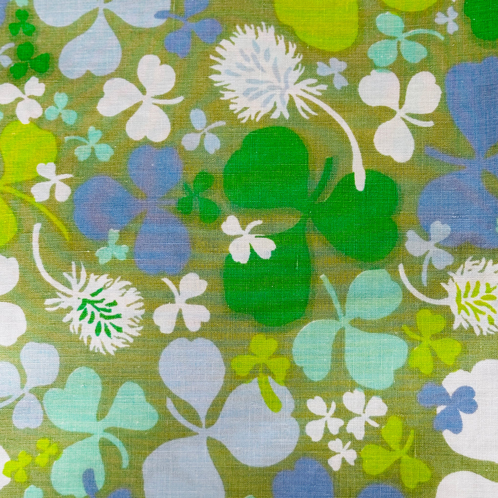 Vintage MARTEX Cotton Sheet Green