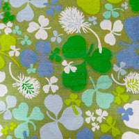 Vintage MARTEX Cotton Sheet Green