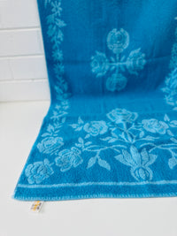 PALM BEACH Vintage Towel Blue