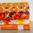 UNUSED Cotton Panda Floral Towel # 2