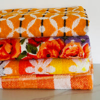 UNUSED Cotton Panda Floral Towel # 2