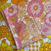 Cute Vintage Pillow Case Pink Cotton