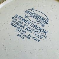 UNUSED Stoneware Japan Dinner Plate