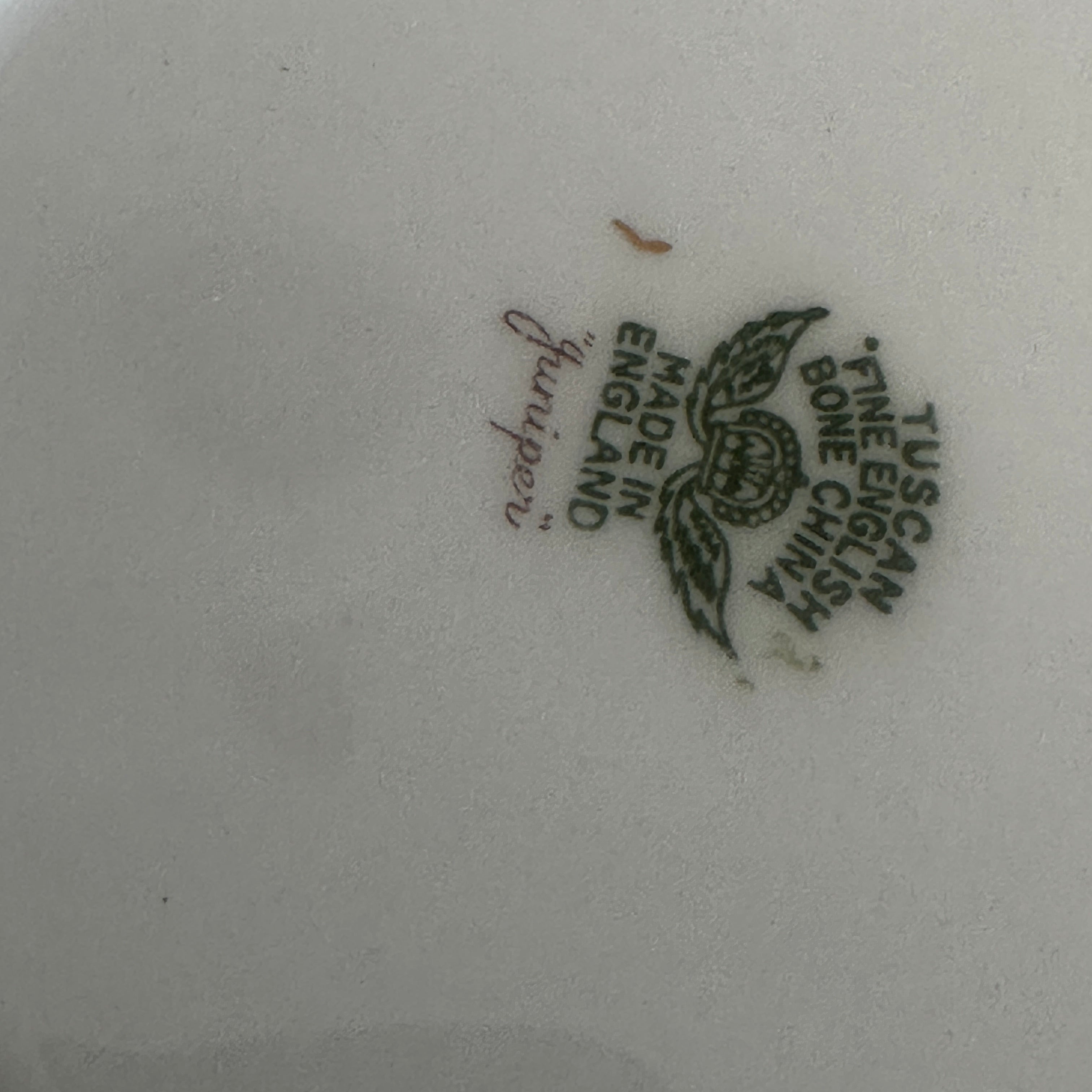 JUNIPER Tuscan Side Plate Vintage