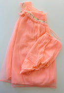 NOS Vintage Apricot Baby Doll SET Lingerie