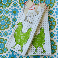 LADELLE 2 Pack Tea Towel Cotton NEW