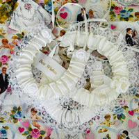 Large Lot of Wedding Garter Ornaments