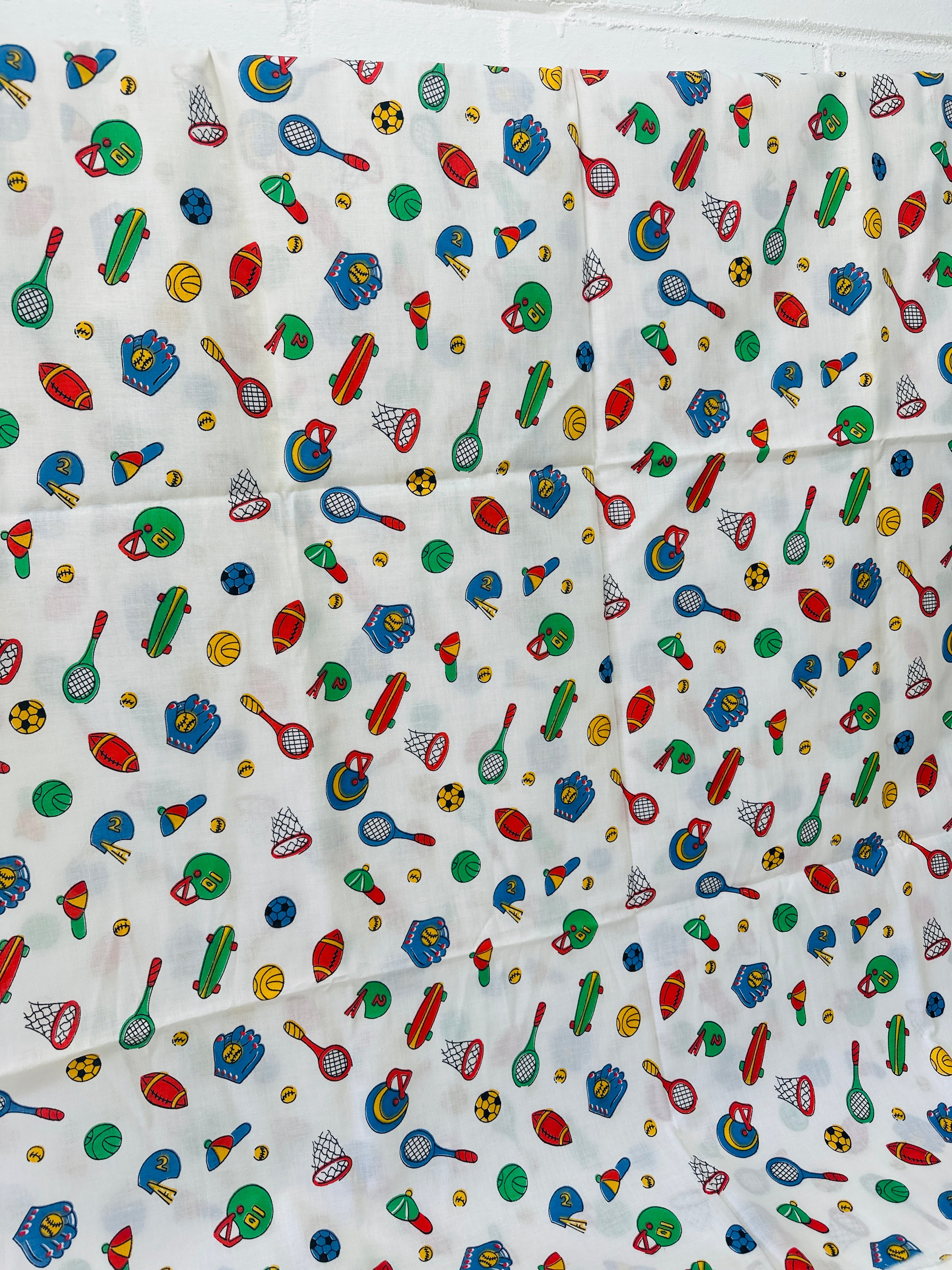 240cms Children's Vintage Sports Fabric