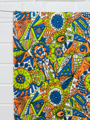 280cms Bright Funky Retro Towelling FABRI\C