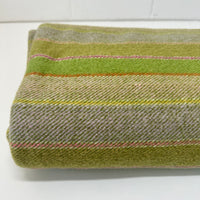 Vintage Green Wool CUTTER Blanket